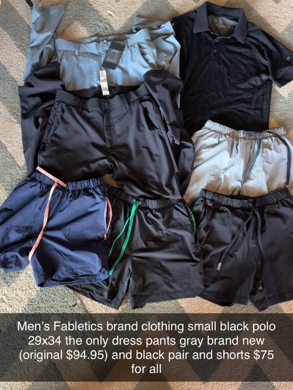Fabletics Men’s apparel